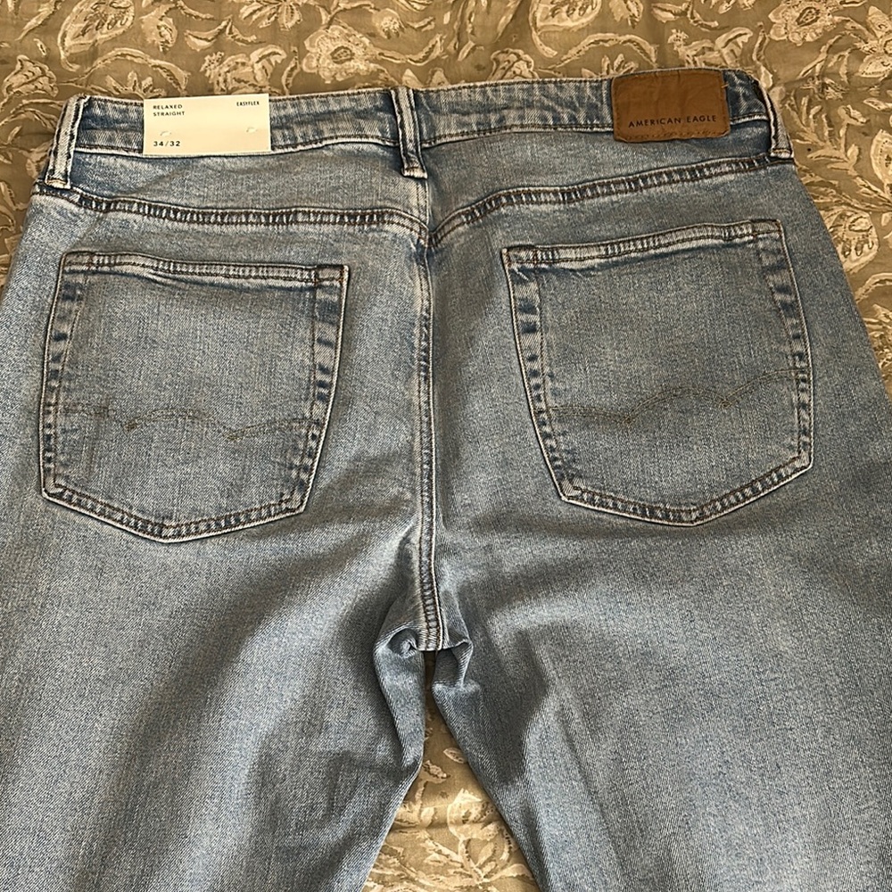 American Eagle Outfitters Men's Light Blue Jeans